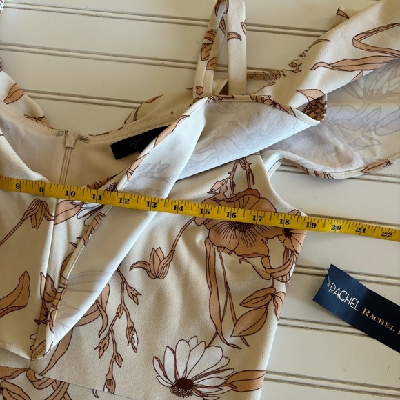 Rachel Roy Womens Floral Print Midi Sheath Dress Size XL NWT - Picture 9 of 15